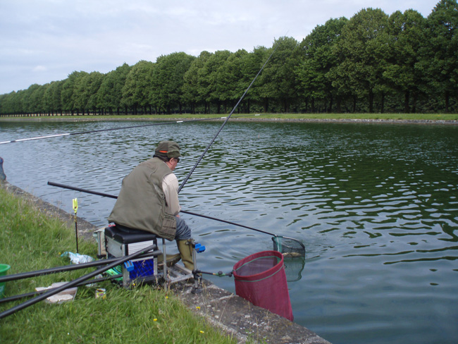 concours de pêche au canal de fontainebleau